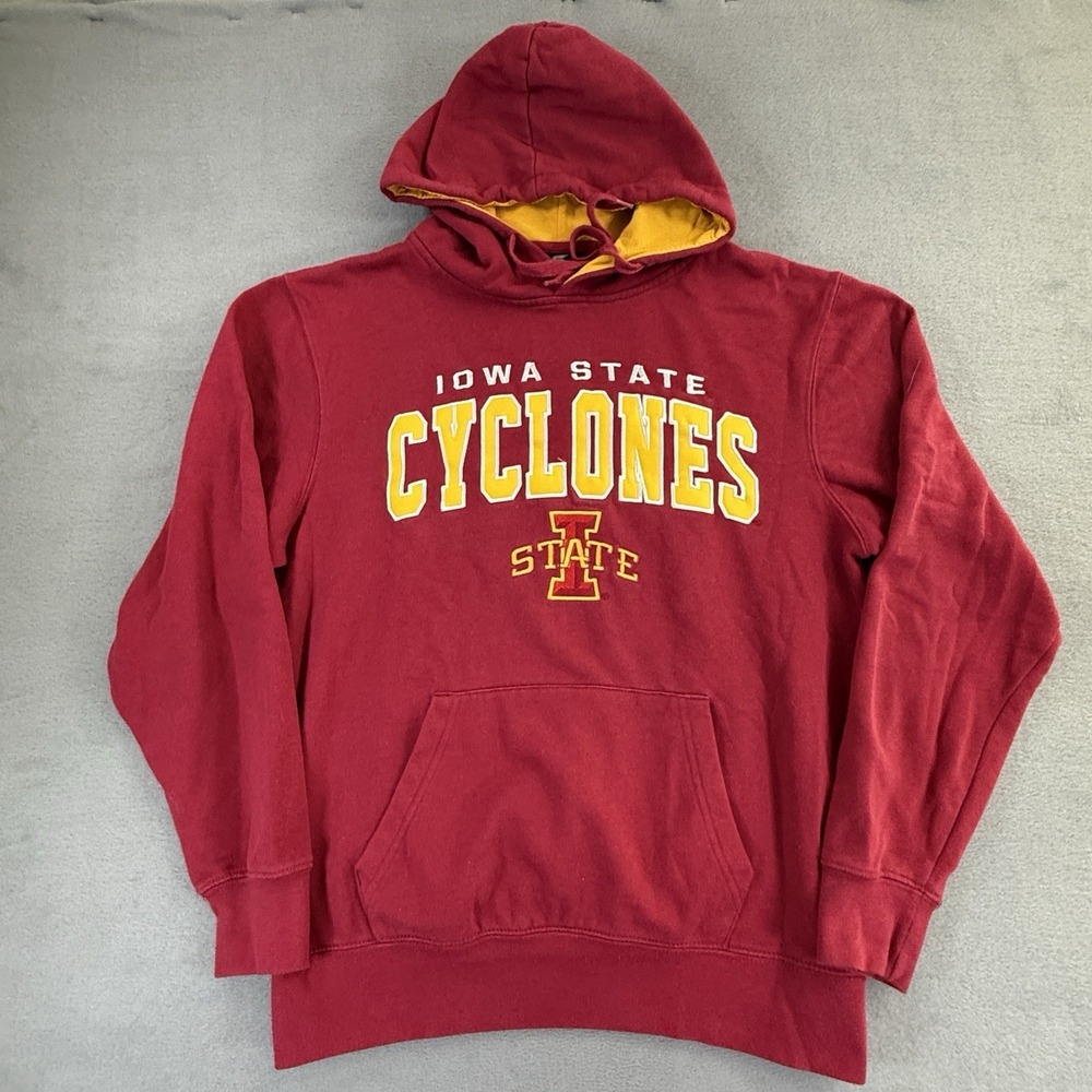 Iowa State Cyclones Embroidered Hoodie Sweatshirt Small